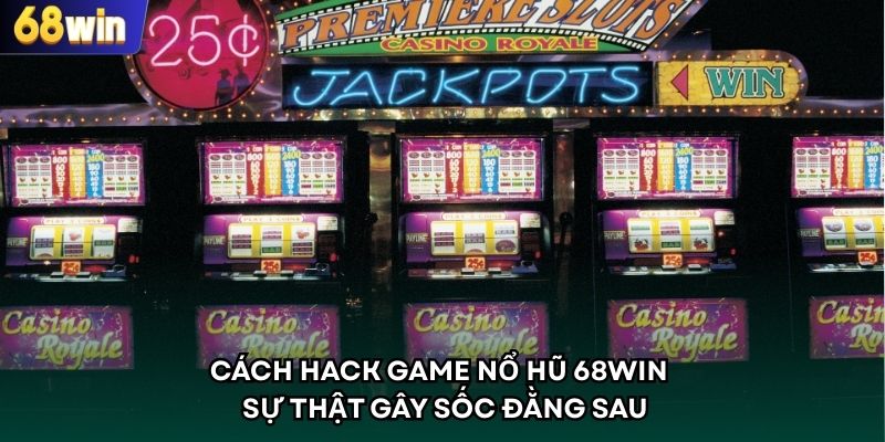 Cách Hack Game Nổ Hũ 68WIN - Sự Thật Gây Sốc Đằng Sau